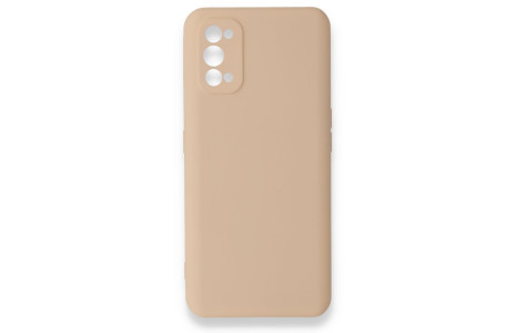 Newface Realme 7 Pro Kılıf Nano içi Kadife Silikon - Pudra