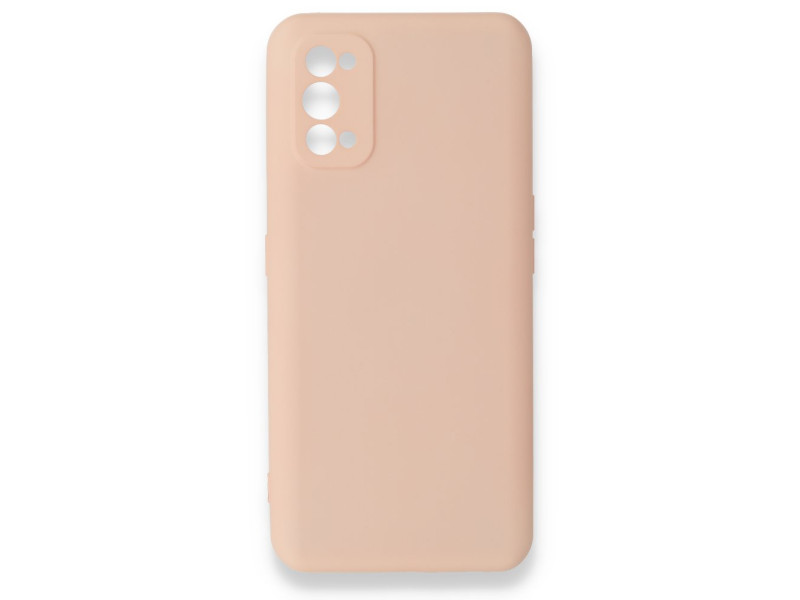 Newface Realme 7 Pro Kılıf Nano içi Kadife Silikon - Pembe