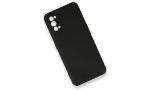 Newface Realme 7 Pro Kılıf Nano içi Kadife Silikon - Siyah