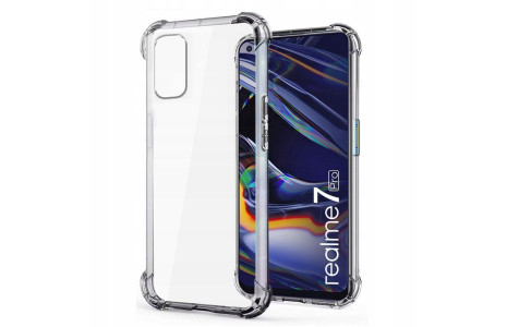 Newface Realme 7 Pro Kılıf Olex Tpu Silikon - Şeffaf