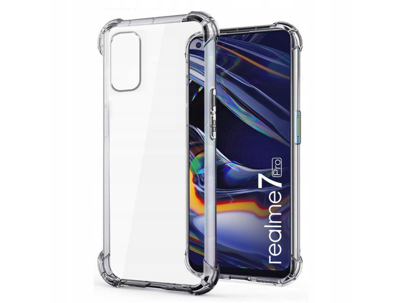 Newface Realme 7 Pro Kılıf Olex Tpu Silikon - Şeffaf