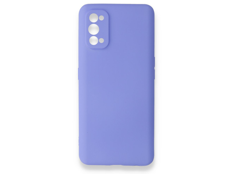 Newface Realme 7 Pro Kılıf First Silikon - Lila