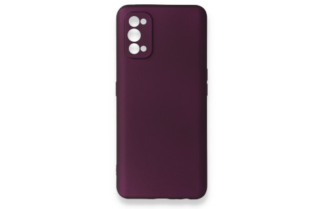Newface Realme 7 Pro Kılıf First Silikon - Mürdüm