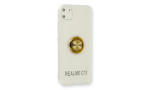 Newface Realme C11 Kılıf Gros Yüzüklü Silikon - Gold