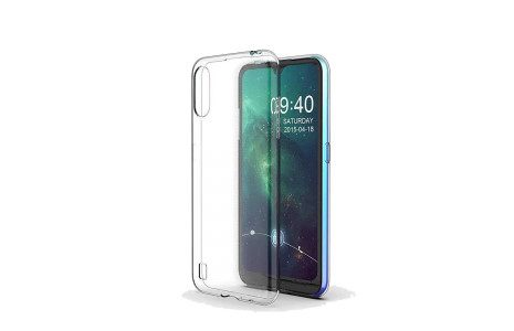 Newface Samsung Galaxy A01 Kılıf Lüx Şeffaf Silikon