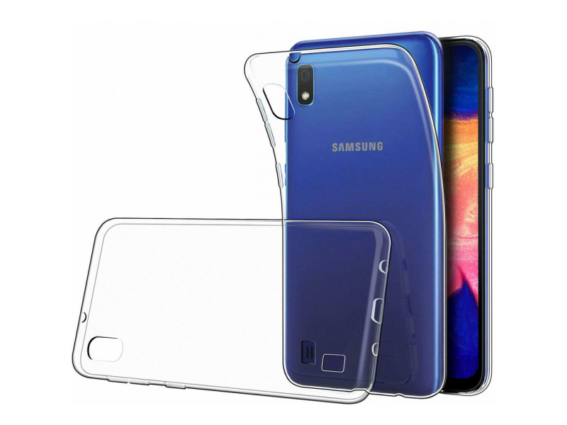 Newface Samsung Galaxy A10 Kılıf Lüx Şeffaf Silikon