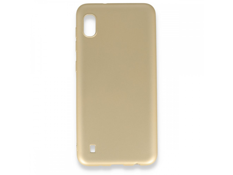 Newface Samsung Galaxy A10 Kılıf First Silikon - Gold