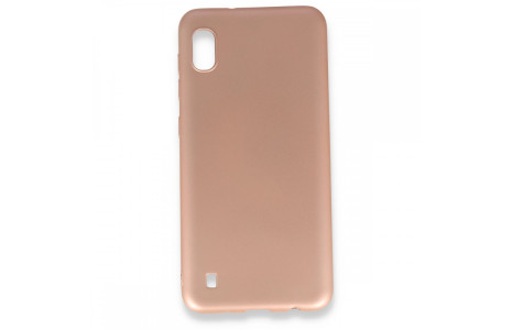 Newface Samsung Galaxy A10 Kılıf First Silikon - Rose Gold