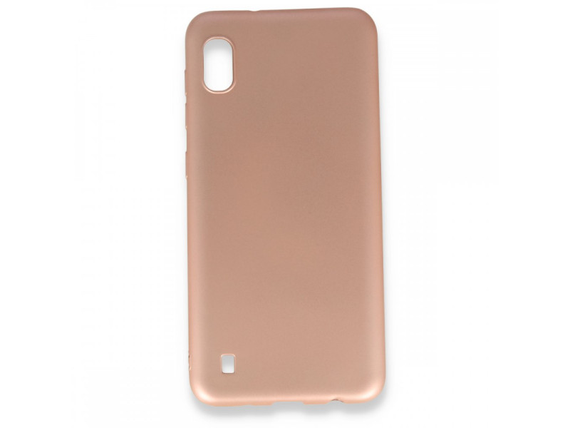 Newface Samsung Galaxy A10 Kılıf First Silikon - Rose Gold