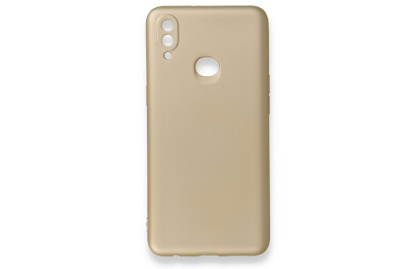 Newface Samsung Galaxy A10S Kılıf First Silikon - Gold