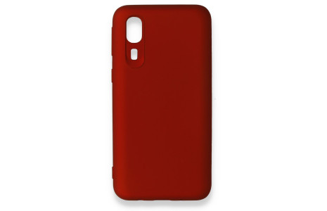 Newface Samsung Galaxy A2 Core Kılıf First Silikon - Bordo