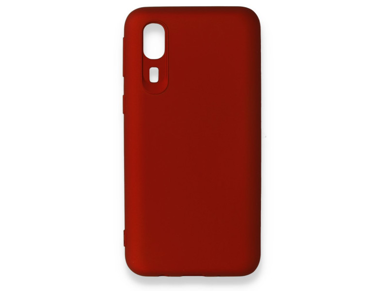 Newface Samsung Galaxy A2 Core Kılıf First Silikon - Bordo