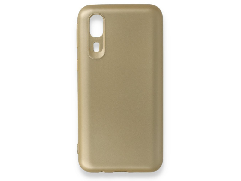 Newface Samsung Galaxy A2 Core Kılıf First Silikon - Gold