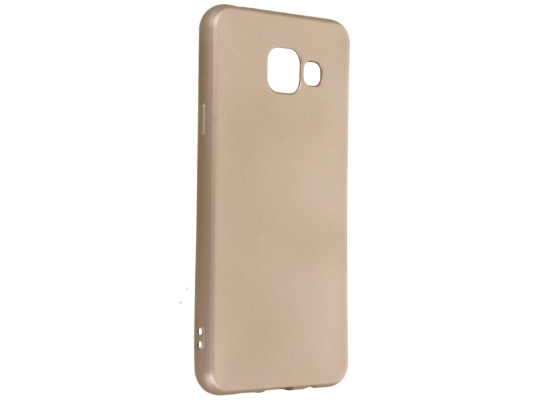 Newface Samsung Galaxy A3 2016 Kılıf First Silikon - Gold