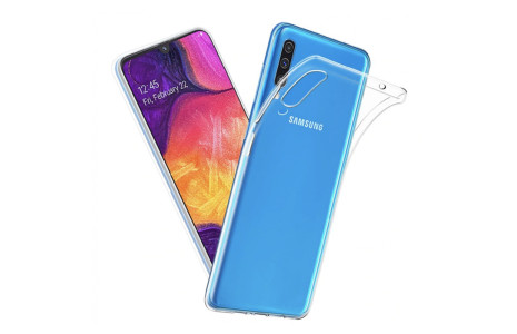 Newface Samsung Galaxy A30S Kılıf Lüx Şeffaf Silikon