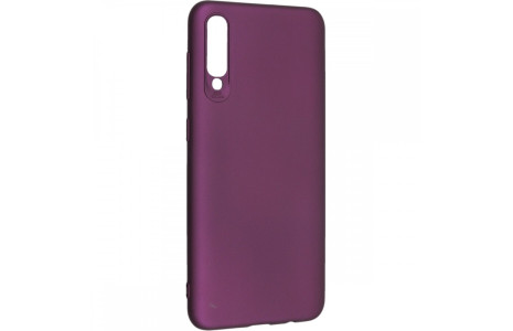 Newface Samsung Galaxy A30S Kılıf First Silikon - Mürdüm