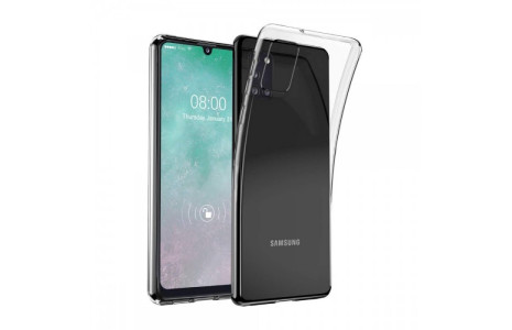 Newface Samsung Galaxy A31 Kılıf Lüx Şeffaf Silikon