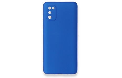 Newface Samsung Galaxy A41 Kılıf First Silikon - Mavi