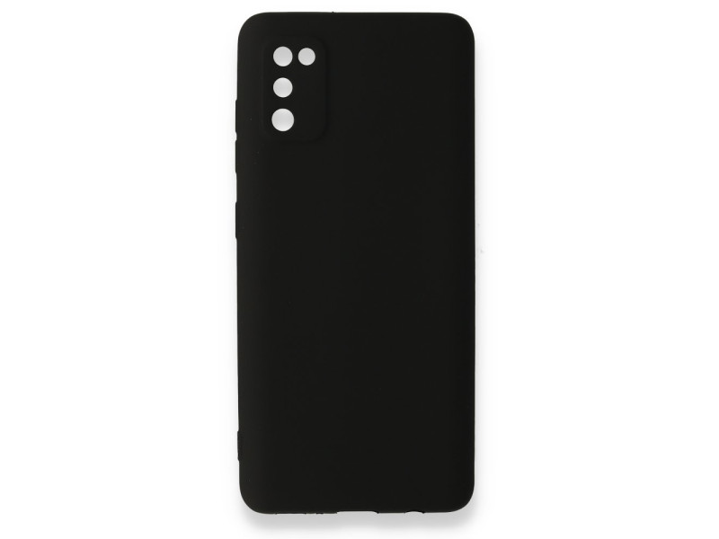 Newface Samsung Galaxy A41 Kılıf First Silikon - Siyah