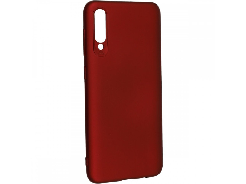 Newface Samsung Galaxy A50S Kılıf First Silikon - Bordo