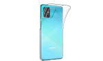 Newface Samsung Galaxy A51 Kılıf Lüx Şeffaf Silikon