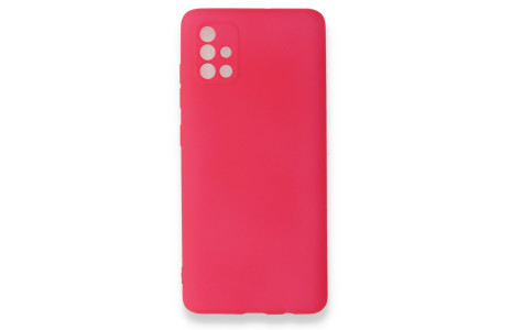 Newface Samsung Galaxy A51 Kılıf First Silikon - Pembe