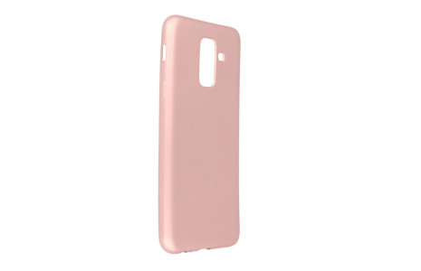 Newface Samsung Galaxy A6 Plus 2018 Kılıf First Silikon - Rose Gold