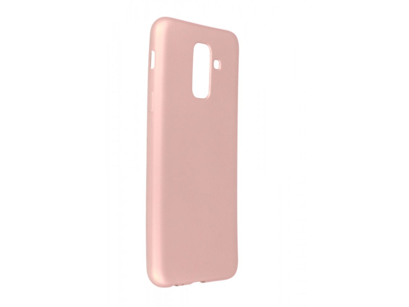 Newface Samsung Galaxy A6 Plus 2018 Kılıf First Silikon - Rose Gold