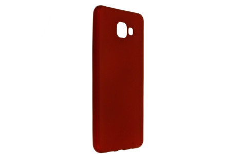 Newface Samsung Galaxy A7 2016 / A710 Kılıf First Silikon - Bordo