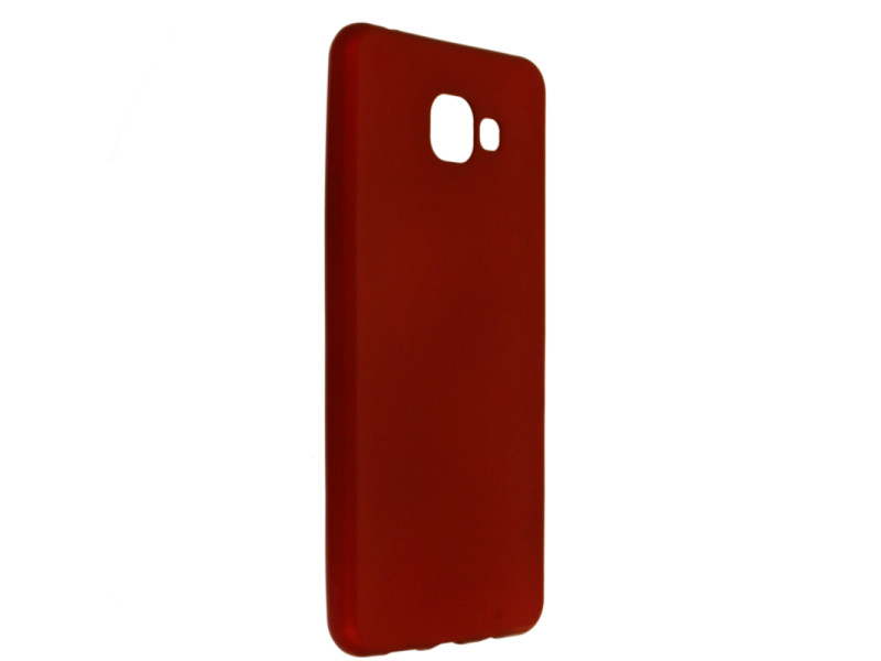 Newface Samsung Galaxy A7 2016 / A710 Kılıf First Silikon - Bordo