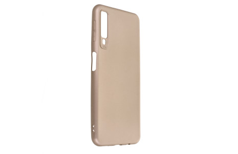 Newface Samsung Galaxy A7 2018 Kılıf First Silikon - Gold