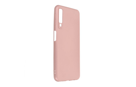 Newface Samsung Galaxy A7 2018 Kılıf First Silikon - Rose Gold