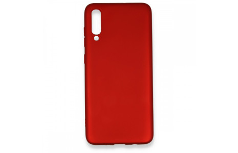 Newface Samsung Galaxy A70 Kılıf First Silikon - Bordo