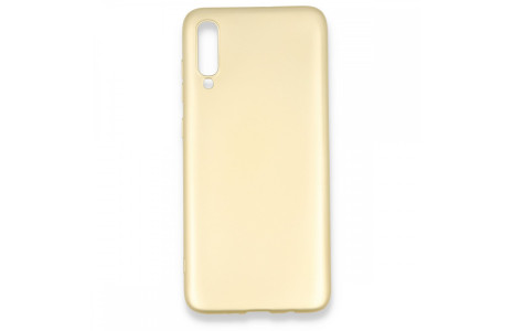 Newface Samsung Galaxy A70 Kılıf First Silikon - Gold