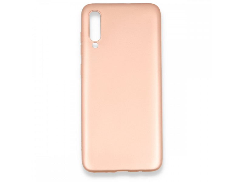 Newface Samsung Galaxy A70 Kılıf First Silikon - Rose Gold