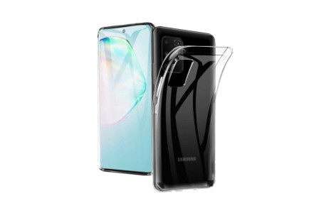 Newface Samsung Galaxy A71 Kılıf Lüx Şeffaf Silikon