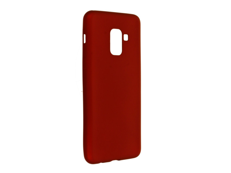 Newface Samsung Galaxy A8 2018 Kılıf First Silikon - Bordo