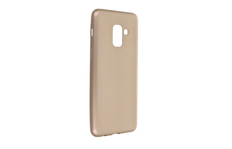 Newface Samsung Galaxy A8 2018 Kılıf First Silikon - Gold