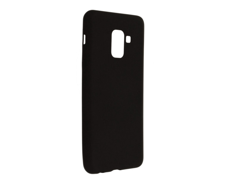 Newface Samsung Galaxy A8 2018 Kılıf First Silikon - Siyah
