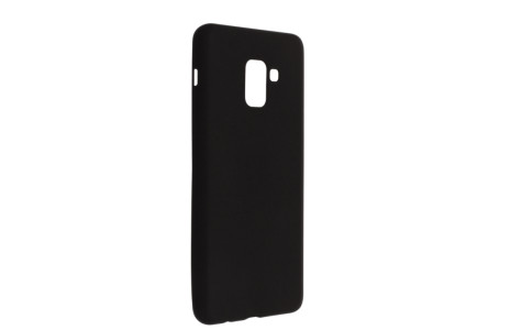 Newface Samsung Galaxy A8 Plus 2018 Kılıf First Silikon - Siyah