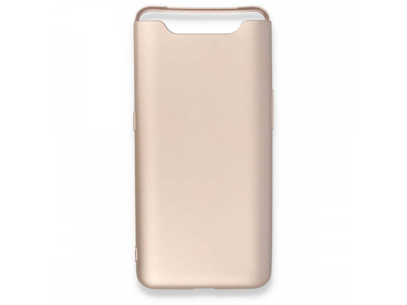 Newface Samsung Galaxy A80 Kılıf First Silikon - Rose Gold