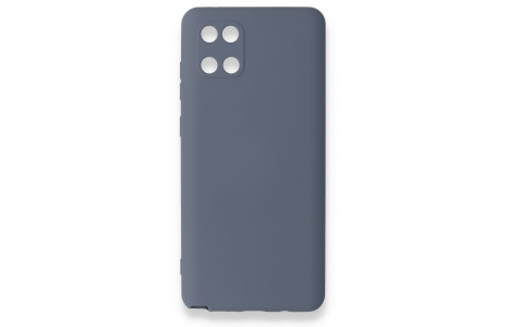 Newface Samsung Galaxy A81 / Note 10 Lite Kılıf Nano içi Kadife Silikon - Gri