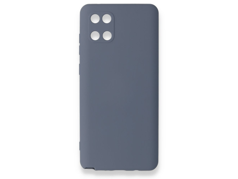 Newface Samsung Galaxy A81 / Note 10 Lite Kılıf Nano içi Kadife Silikon - Gri