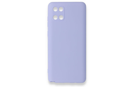 Newface Samsung Galaxy A81 / Note 10 Lite Kılıf Nano içi Kadife Silikon - Lila