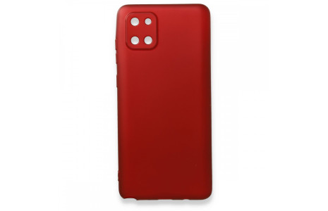 Newface Samsung Galaxy A81 / Note 10 Lite Kılıf First Silikon - Bordo