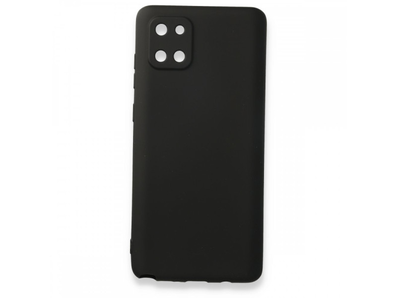 Newface Samsung Galaxy A81 / Note 10 Lite Kılıf First Silikon - Siyah
