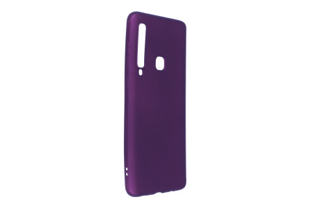 Newface Samsung Galaxy A9 2018 Kılıf First Silikon - Mürdüm
