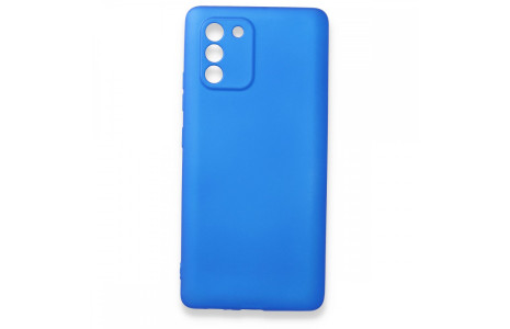Newface Samsung Galaxy A91 / S10 Lite Kılıf First Silikon - Mavi