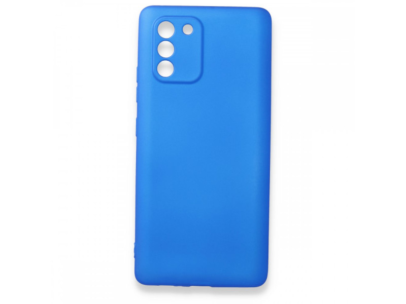 Newface Samsung Galaxy A91 / S10 Lite Kılıf First Silikon - Mavi