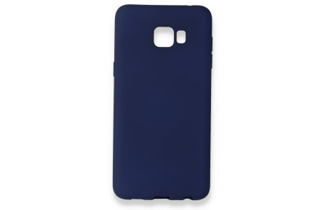 Newface Samsung Galaxy C5 Pro Kılıf First Silikon - Lacivert